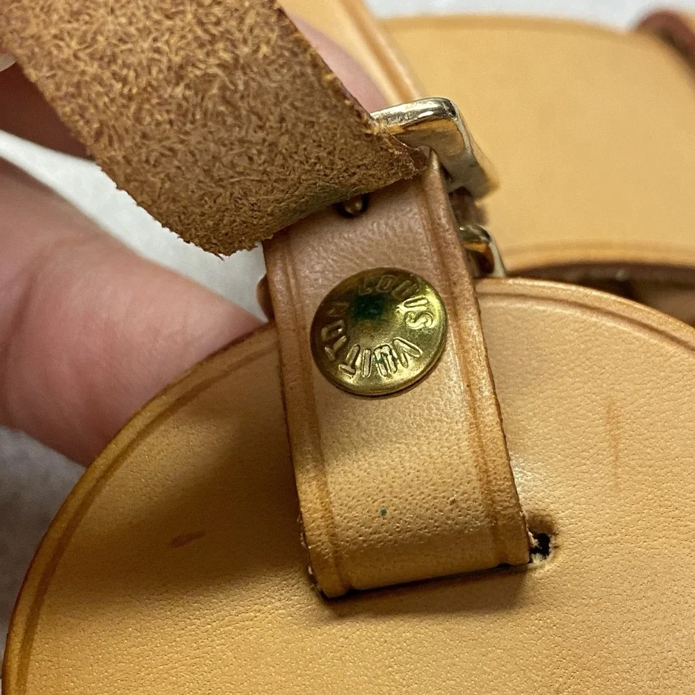 Authentic Louis Vuitton Luggage Tag Excellent Condition SEE THE‎ PHOTOS